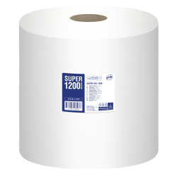 Industriālais papīrs Grite Super XXL 1200, balts, 1-kārt., 1200m