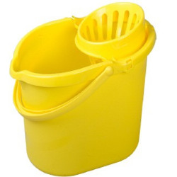 Mop spainis ar nospiedēju HBC, dzeltens, 12L (12)