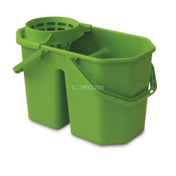 Mop spainis divdaļīgs ar nospiedēju EUROMOP Ellisse, zaļš, 15L (10)