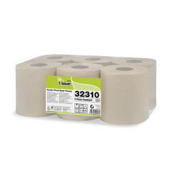 Roku dvieļi E-Tissue SUPERPULL Maxi 153, gaiši brūni, 2-kārt., 6gab, Ø20