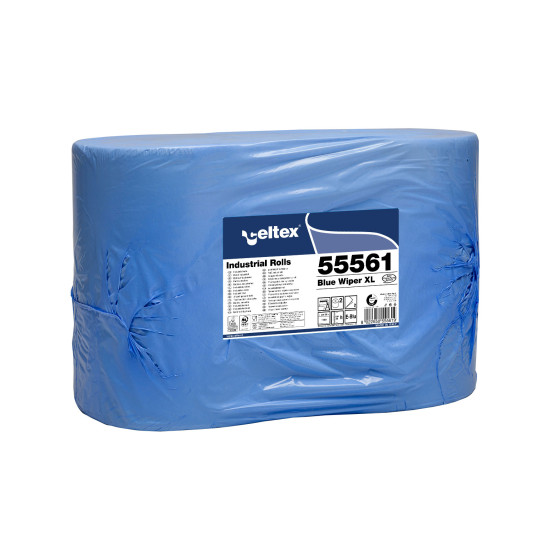Industriālais papīrs CELTEX Blue Wiper XL, zils, 2-kārt., 360m, 2gab