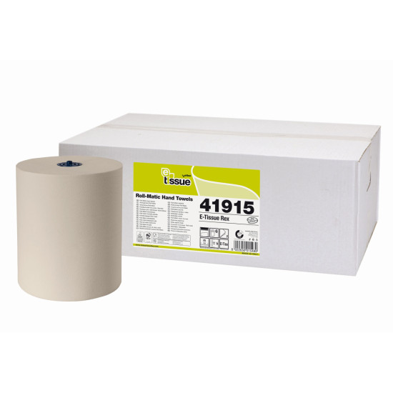 Roku dvieļi CELTEX E-Tissue System 150, gaiši brūni, 2-kārt., 6gab, Ø19