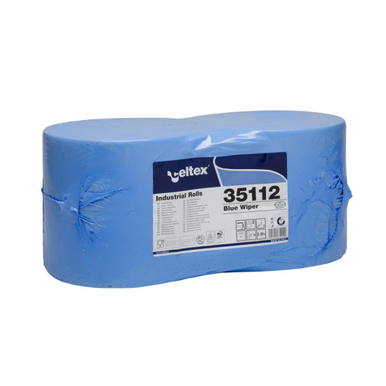 Industriālais papīrs CELTEX Blue Wiper, zils, 2-kārt., 290m, 2gab