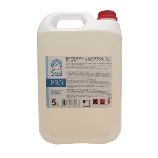 Дезинфицирующее чистящее средство Seal PRO Aseptol XL, 5л