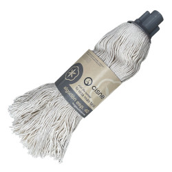 Mops kokvilnas ar bārkstīm CISNE Special Cotton 40, vītnes stiprinājums, gaiši pelēks, 275g (48)