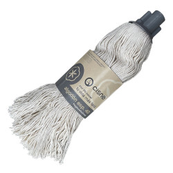 Mops kokvilnas ar bārkstīm CISNE Special Cotton 40, vītnes stiprinājums, gaiši pelēks, 275g (48)