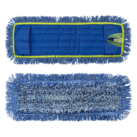 Mops mikrošķiedras Duotex MicroWet ar kabatām, zils, 40cm (40)