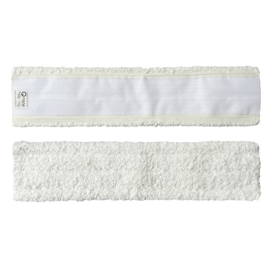 Mops mikrošķiedras Velcro CISNE, balts, 60cm (12)