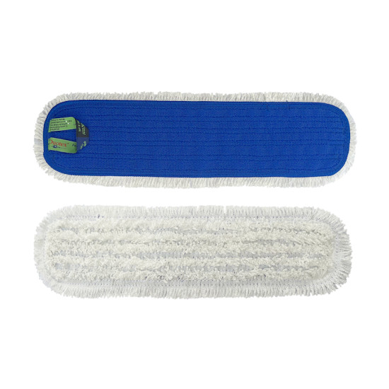 Mops mikrošķiedras Velcro Duotex Polishing, balts, 47cm (40)