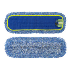 Моп микрофибры Velcro Duotex MicroWet, синий, 62см (40)