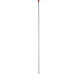 Kāts alumīnija mopa turētājiem ar caurumiem EUROMOP, sarkans, 145cm (60)