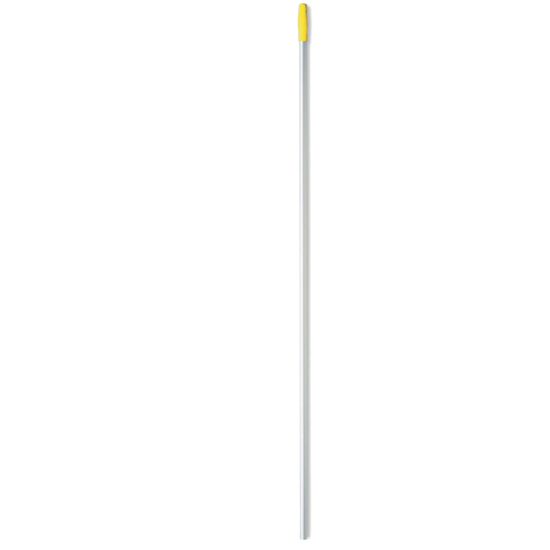 Kāts alumīnija mopa turētājiem ar caurumiem EUROMOP, dzeltens, 145cm (60)