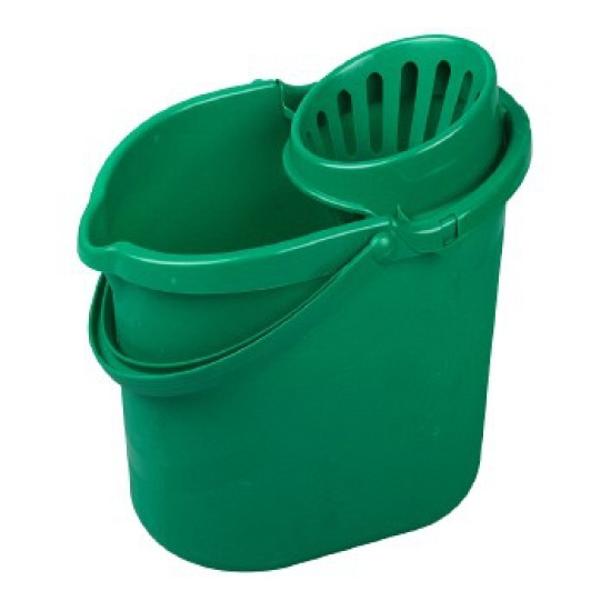 Mop spainis ar nospiedēju HBC, zaļš, 12L (12)