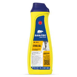 Trauku mazgāšanas želeja automātiem Sanitec STOVIL GEL, 1L (6)