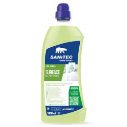 Ekoloģiskais universāls tīrīšanas līdzeklis Sanitec GREEN POWER Surface, 1L (6)