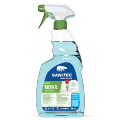 Ekoloģiskais vannas istabu tīrīšanas līdzeklis Sanitec GREEN POWER Igienikal, 750ml (6)