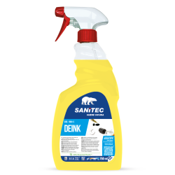 Krāsu noņemšanas, tīrīšanas līdzeklis uz šķīdinātāja bāzes Sanitec DEINK, 750ml (6)