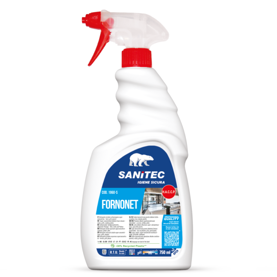 Tīrīšanas līdzeklis krāsnīm, griliem Sanitec FORNONET, 750ml (6)