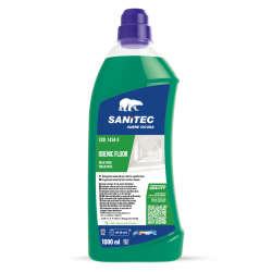 Universāls grīdu tīrīšanas līdzeklis Sanitec IGIENIC FLOOR Green Apple, 1L (6)