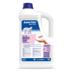 Putu ziepes Sanitec MOUSSE SOAP Luxor White Talc, 5L (2)