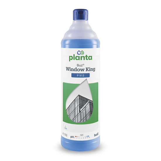 Экологическое средство для чистки стекла концентрат PLANTA P913 Buz Window King, 1л (12)
