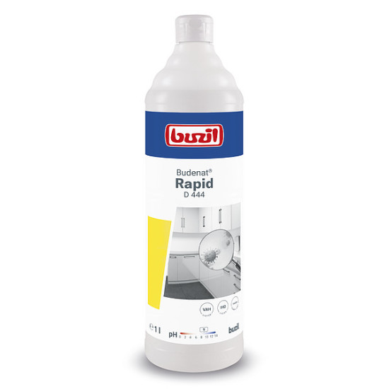 Дезинфицирующее средство на основе спирта BUZIL D444 Budenat Raipid, 1л (12)