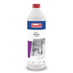 Kanalizācijas cauruļu tīrīšanas līdzeklis BUZIL G577 Buz Flow, 1L (12)