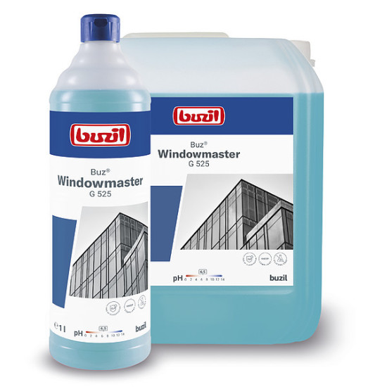 Stiklu tīrīšanas līdzeklis, koncentrāts BUZIL G525 Window Master, 1L(12)