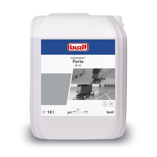 Tīrīšanas līdzeklis uz sķīdinātāja bāzes BUZIL IR42 Indumaster Forte, 10L