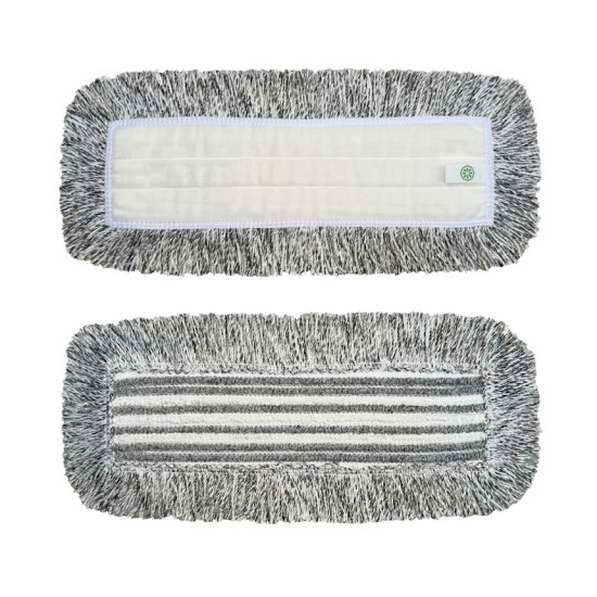 Mops mikrošķiedras Velcro IPC Supacle, pelēks/balts,  40cm (50)