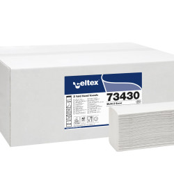 Roku salvetes CELTEX Multi Z Excel 21.5x27cm, baltas, 3-kārt., 18x130gab (šaurās 9cm)