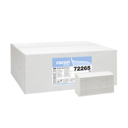 Roku salvetes RACON Multi M Smart 21.5x36cm, baltas, 2-kārt., 18x125gab (šaurās 9cm)