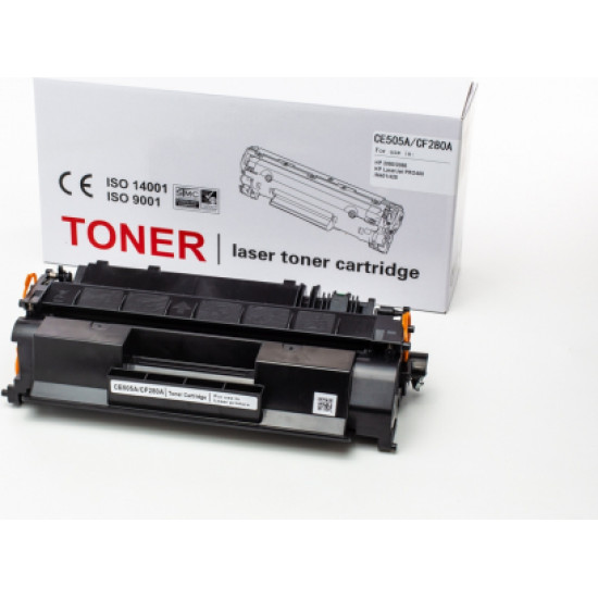 HP CE505A/280A/CRG-719 (F1EU) | Bk | 2.3K | Tonera kasete HP CE505A/280A-F1EU-TONER-CARTRIDGE