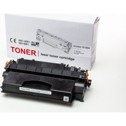 HP CE505X/CF280X/CRG-719H (F1EU) | Bk | 6.9K | Tonera kasete HP CE505X/CF280X-F1EU-TONER-CARTRIDGE