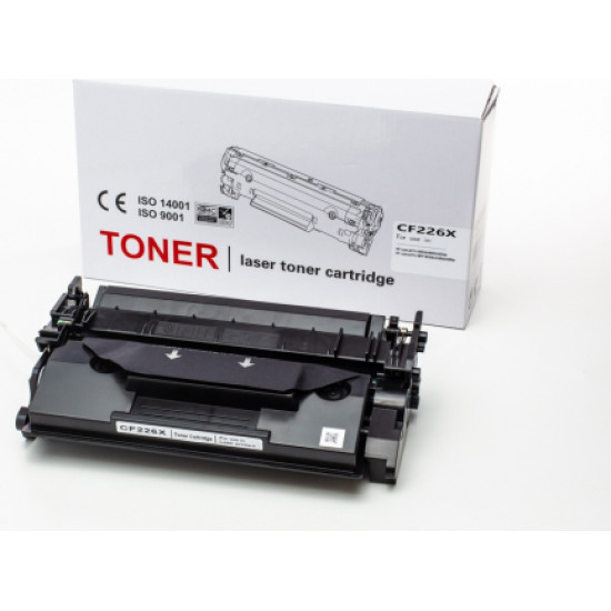 HP CF226X/CRG-052H (F1EU) | Bk | 6.4K | Tonera kasete HP CF226X-F1EU-TONER-CARTRIDGE