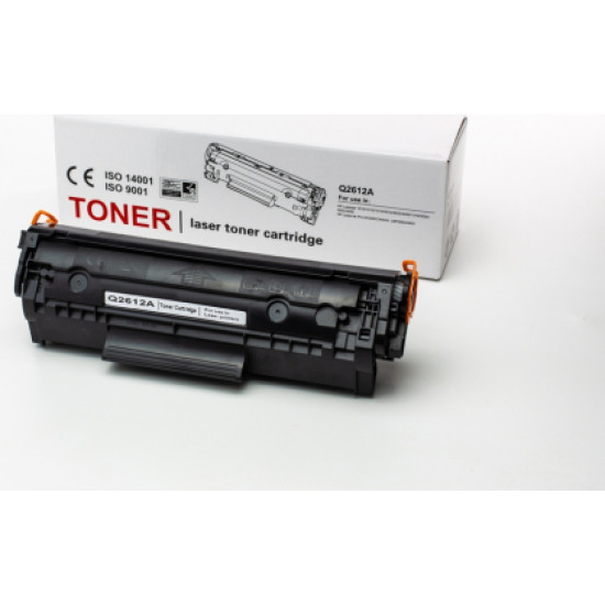 HP Q2612A/FX-10 (F1EU) | Bk | 2K | Tonera kasete HP Q2612A-F1EU-TONER-CARTRIDGE