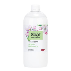 ***Šķidrās krēmziepes Seal Apple Blossom, 1l