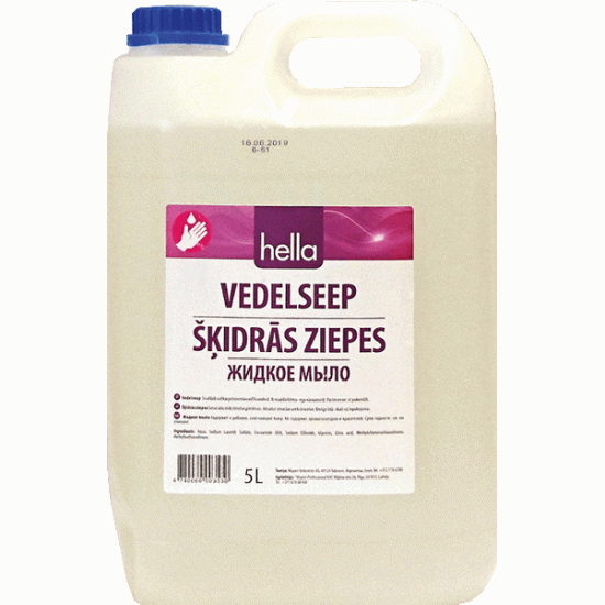 *Šķidrās ziepes MAYERI HELLA SENSETIVE 5L