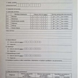 Bērna medicīniskā karte A3DK