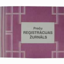 Preču reģistrācijas žurnāls ABC A4Z, 25 lapas