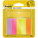 Закладки 3M Post-it "670/5", Neon Multicolor, Съемные и переклеиваемые.
