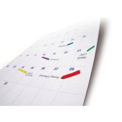 Indeksi -bultas Post-it 12x43mm, 24gabx4krāsas