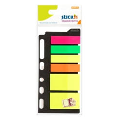 *Indeksi StickN ar turētāju, 45x12mmx100gab, 45x25mmx50gab, asorti