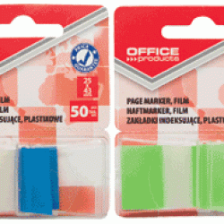 *Indeksi-marķētāji Office Products 25x43mm, 50gab, Dzeltena