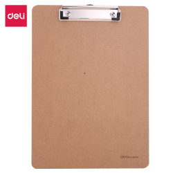 Planšete Deli 9226 ECO MDF, A4, 2mm, vertikāla, brūna