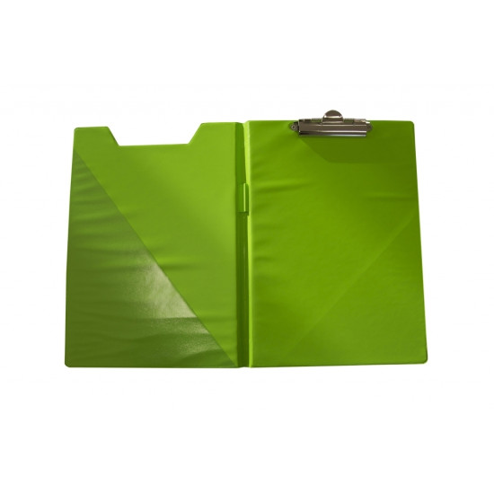 Planšete ar vāku Panta Plast A4, PVC, gaiši zaļa