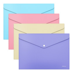 ***Mape ar pogu Erich Krause Glossy Pastel, card size 80х115mm, asorti