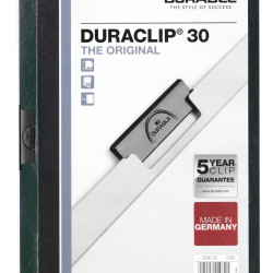 *Mape ar piesp. DURACLIP 30, tumši zaļa