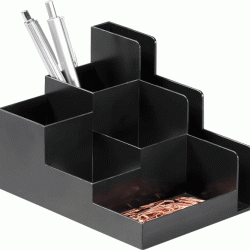 Galda organizators DURABLE QUADRO melns