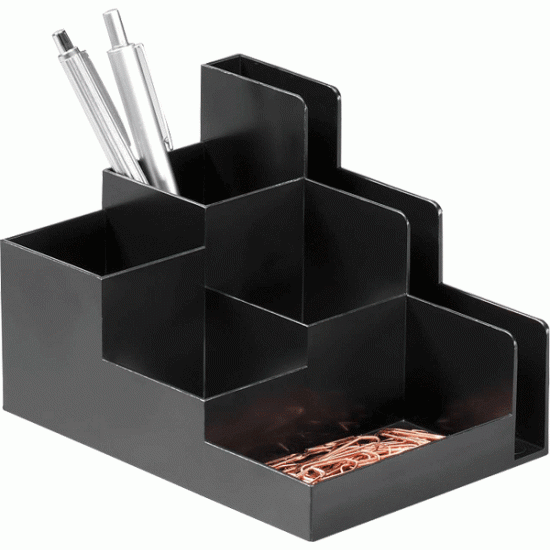 Galda organizators DURABLE QUADRO melns